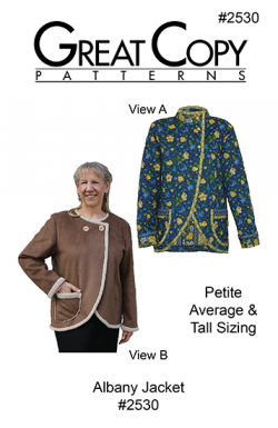 Albany Jacket Pattern Cover