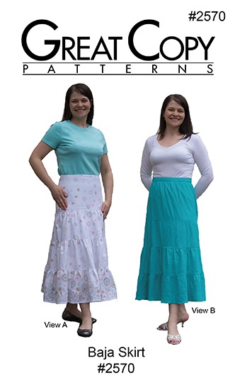 Baja Skirt #2570 Pattern Cover