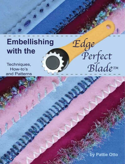 Embellishing with the Edge Perfect Blade Book Cover
