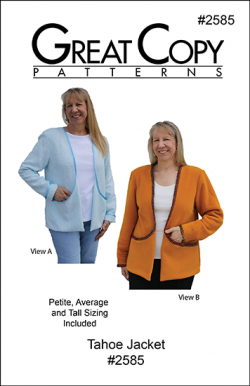 Tahoe Jacket Pattern Cover